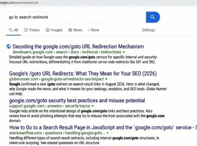 Google’s New /goto Search Redirects: What They Mean for Your SEO Strategy