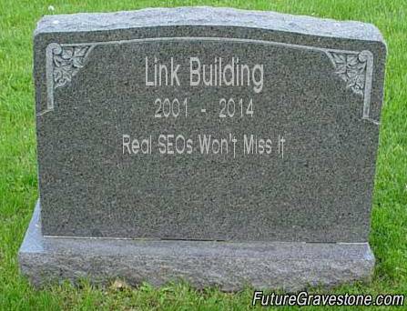 LINK BUILDING IS DEAD